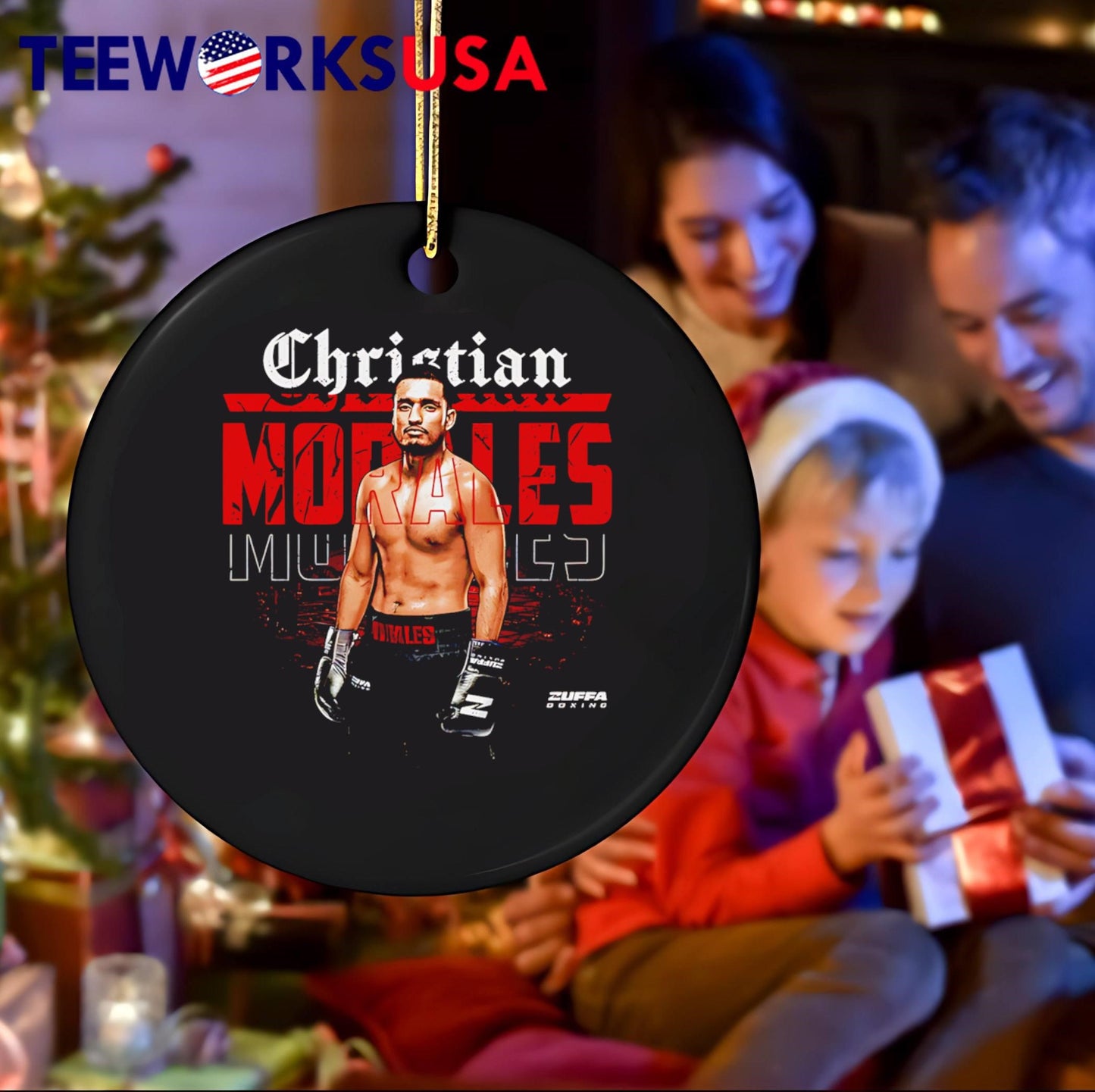 Christian Morales Zuffa Boxing Professional Fighter Graphic shirt