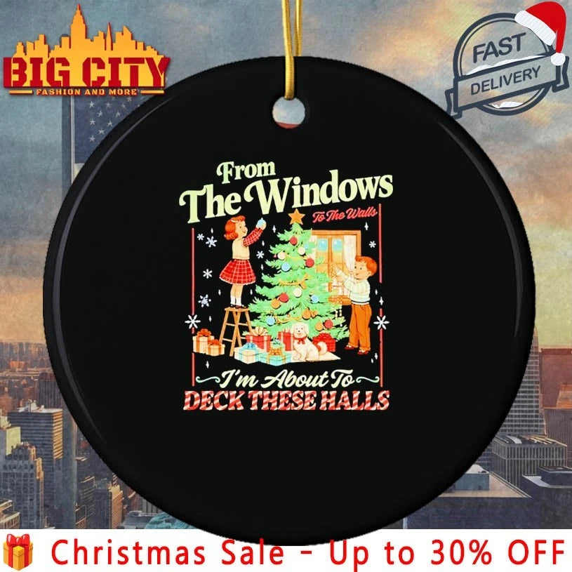 Christmas From The Windows To The Walls 2025 shirt