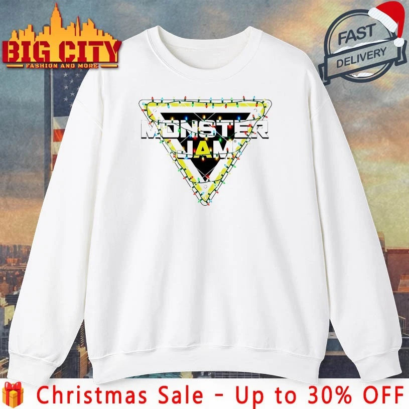 Christmas Monster Jam Logo shirt