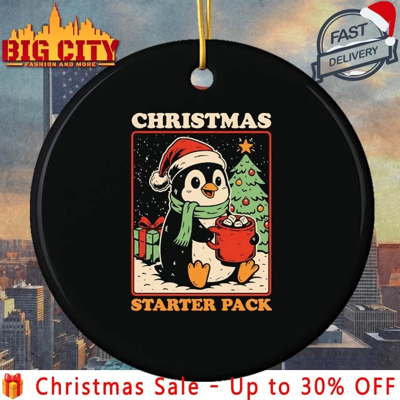 Christmas Penguin Starter Pack shirt