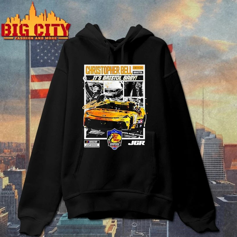 Christopher Bell It’s Bristol baby shirt