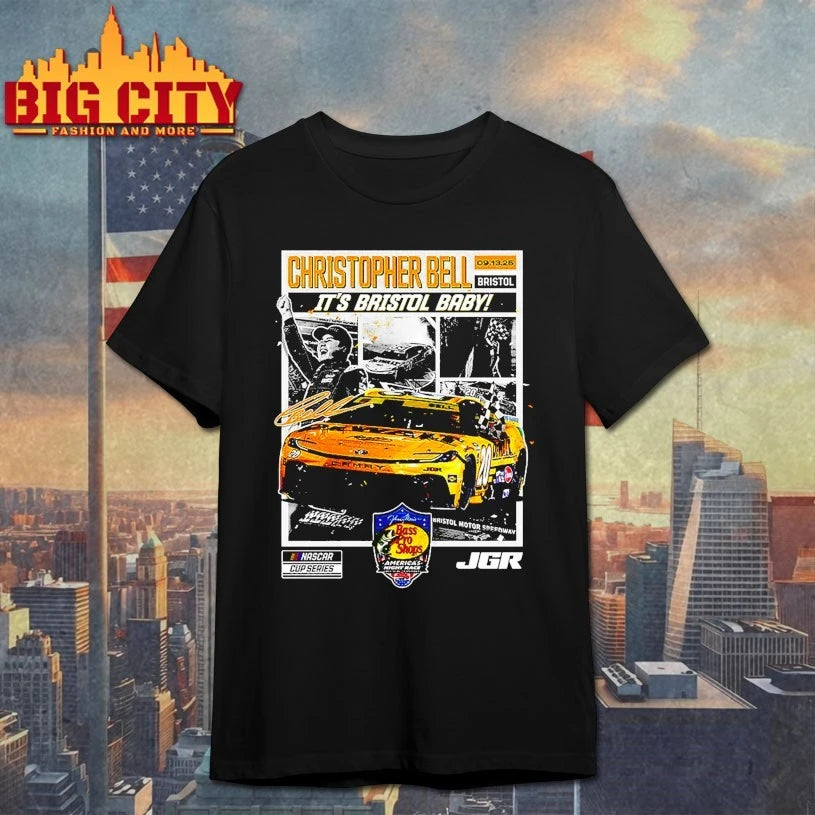 Christopher Bell It’s Bristol baby shirt