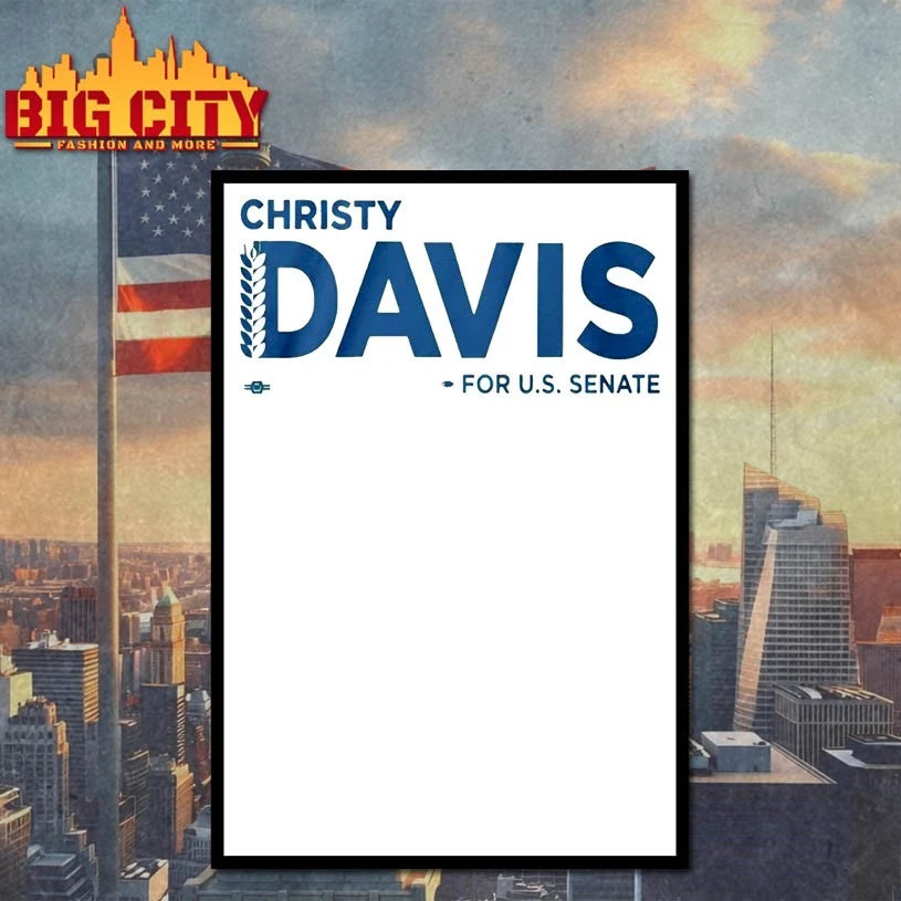 Christy Davis For Us Senate Logo shirt