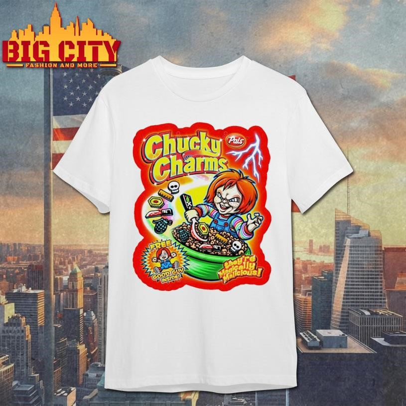 Chucky Charms Cereal Horror Movie Shirt