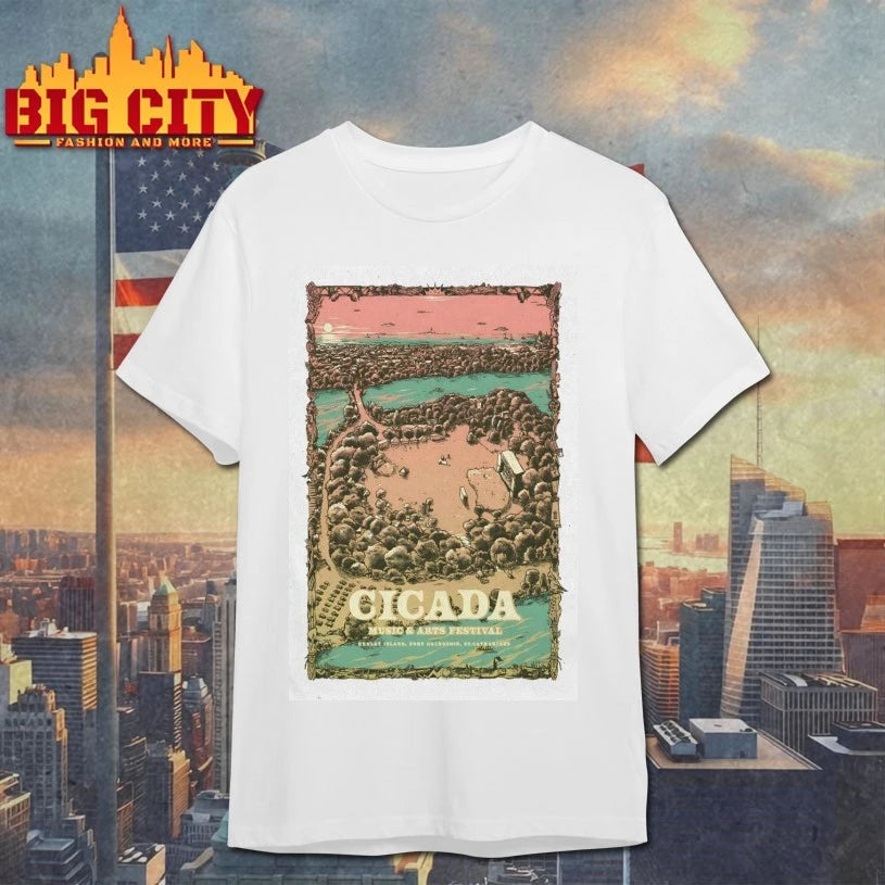 Cicada Music And Arts Festival St Catharines ON Oct 3-4 2025 Poster shirt