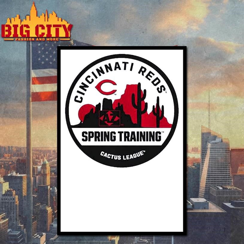 Cincinnati Reds Spring Training Cactus League 2026 logo Shirt