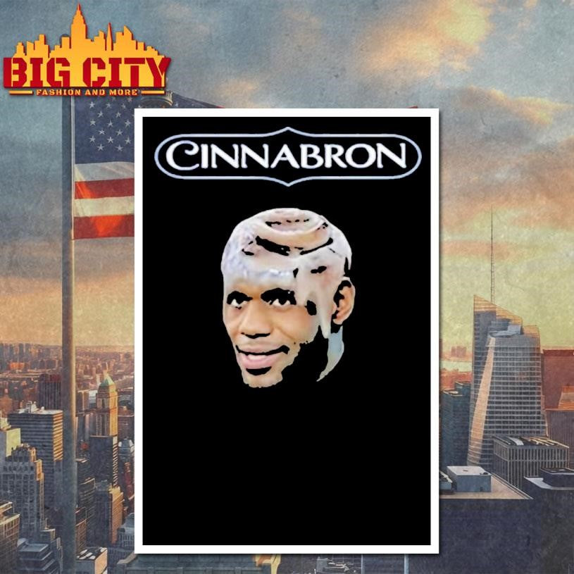 Cinnabron Lebron Cinnamon Roll Parody Meme Shirt