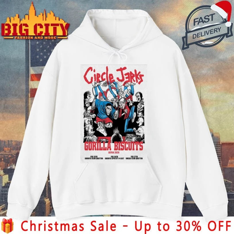 Circle Jerks Japan Tour 26 Poster shirt
