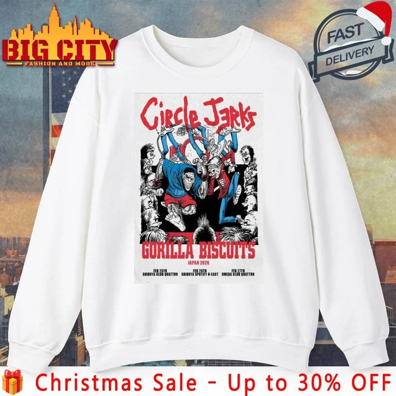 Circle Jerks Japan Tour 26 Poster shirt