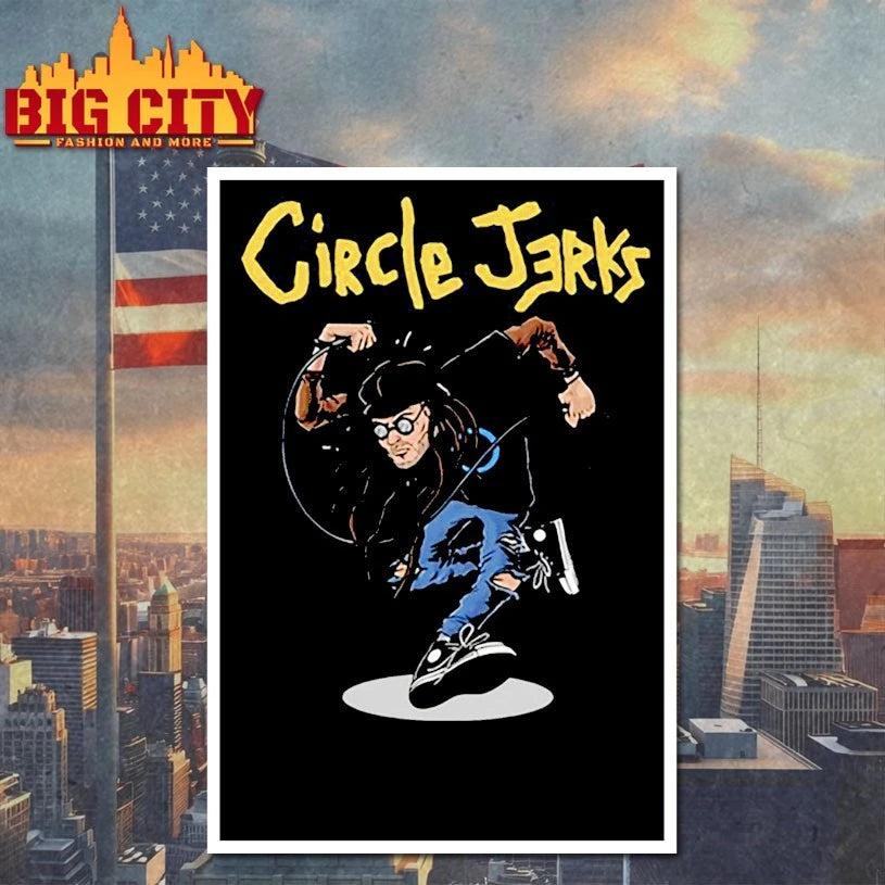Circle Jerks North American Tour 2025 Concert Shirt