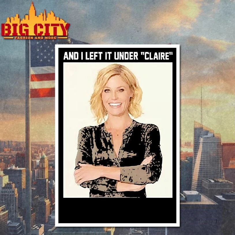 Claire Danes And I Left It Under Claire shirts
