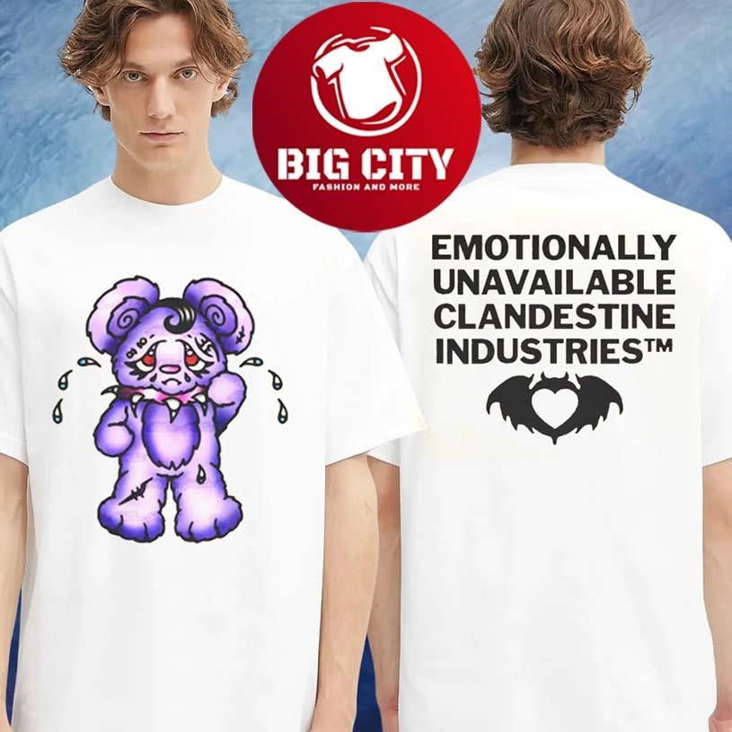 Clandestine Industries Emotionally Unavailable Two Sided Shirt