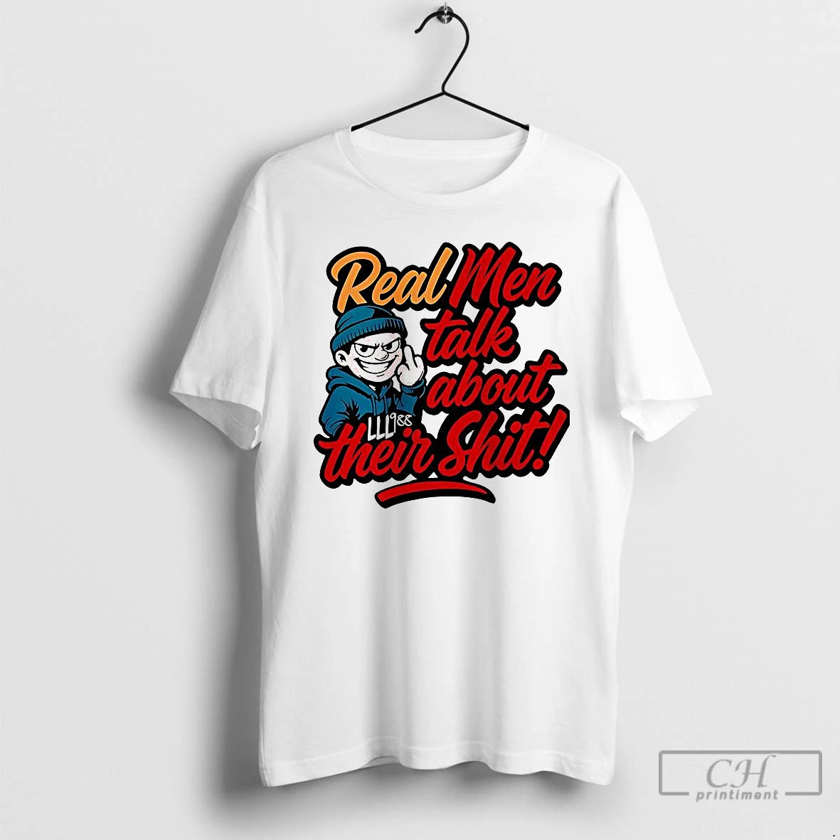 Classic Real Men Talk About Their Shit T-Shirts, Hoodie, Sweatshirt | ZylaModa.com