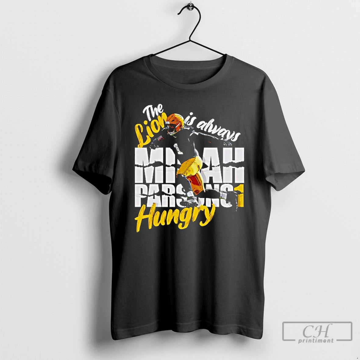 Classic The Lion Is Always Micah Parsons Green Bay Hungry T-Shirts, Hoodie, Sweatshirt | ZylaModa.com