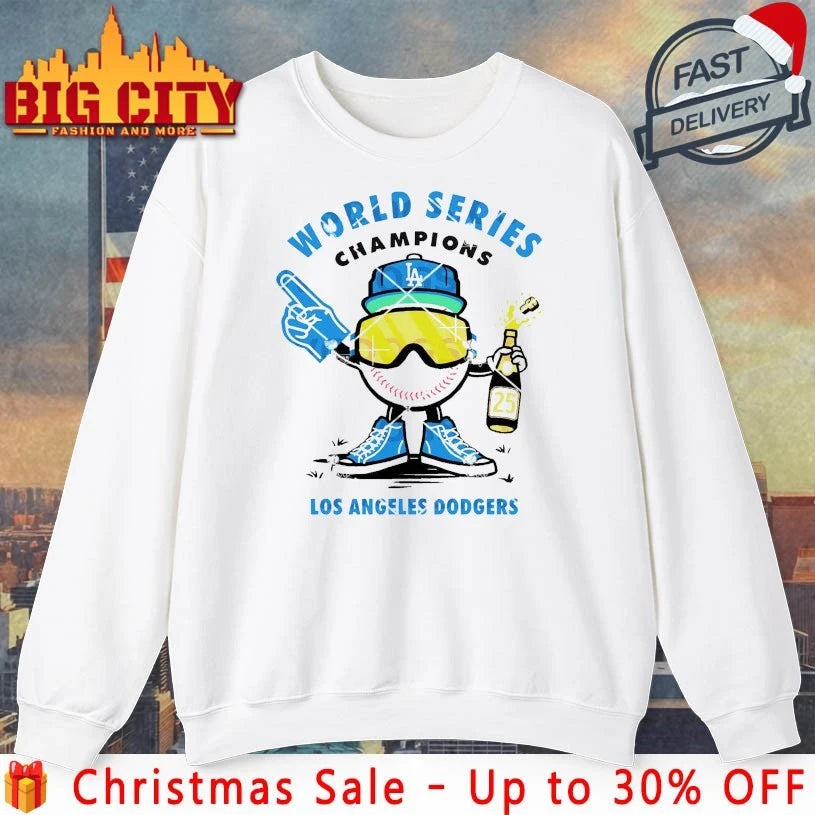 Classic World Series 2025 Los Angeles Dodgers Baseball Shirt