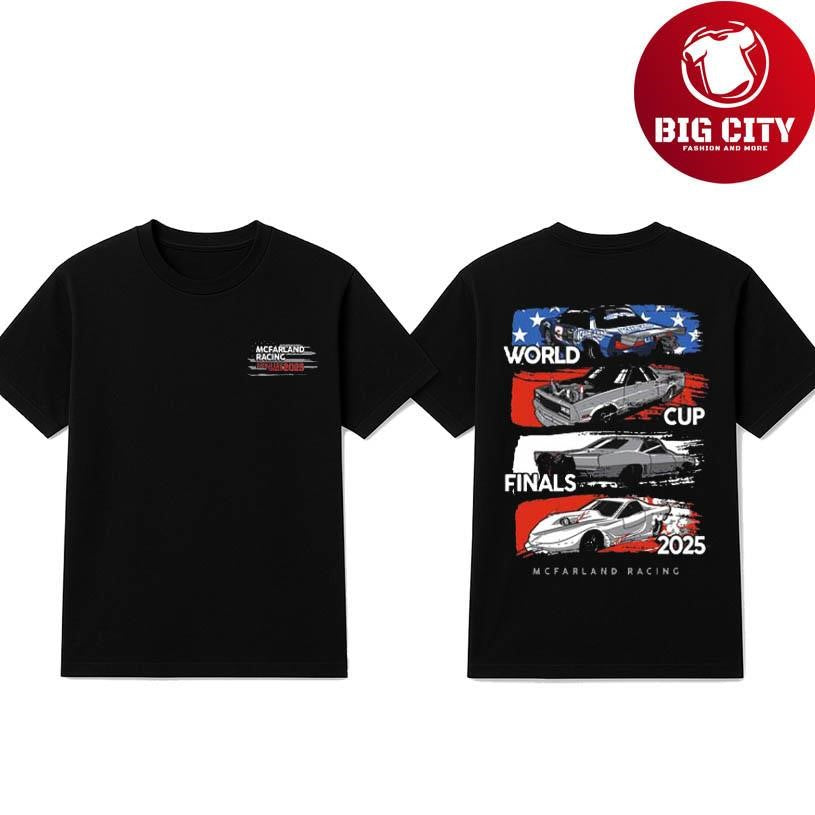 Cleetus McFarland Racing Finals 2025 Two Sided Shirt