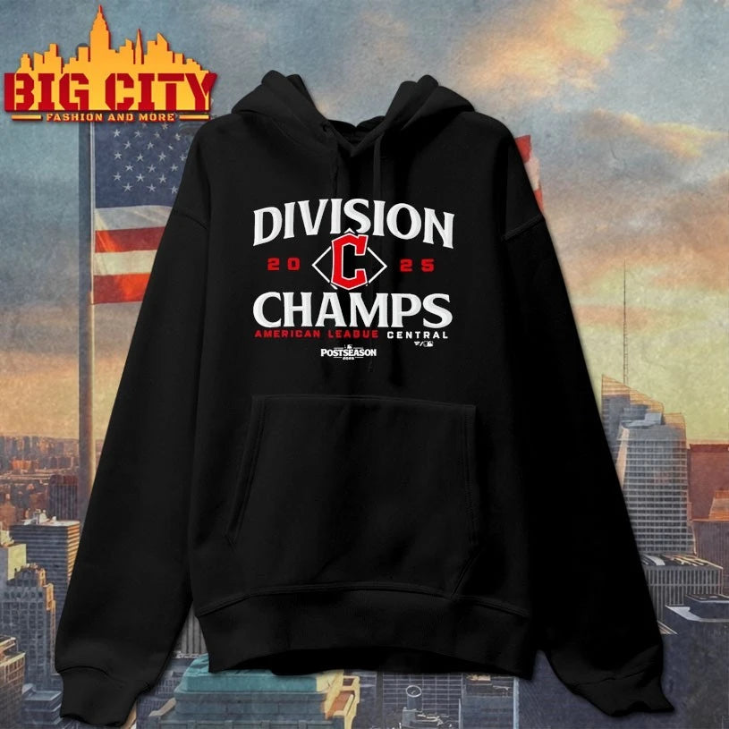 Cleveland Baseball 2025 Al Central Division Champions shirts