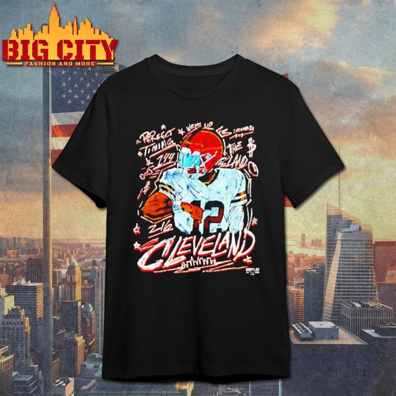 Cleveland Football Perfect Timing player vintage shirt