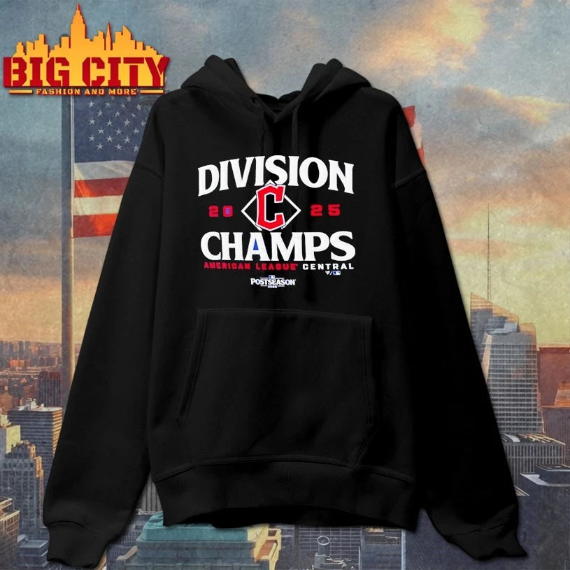 Cleveland Guardians Division 2025 Champs American League Central shirt
