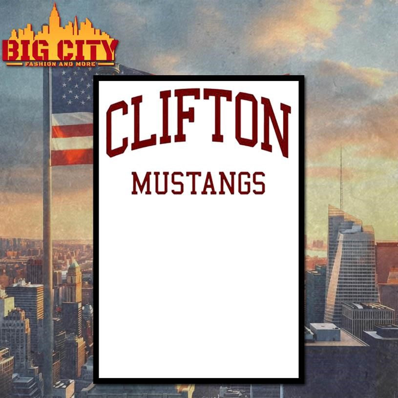 Clifton High School Hs Clifton Nj Retro Shirt