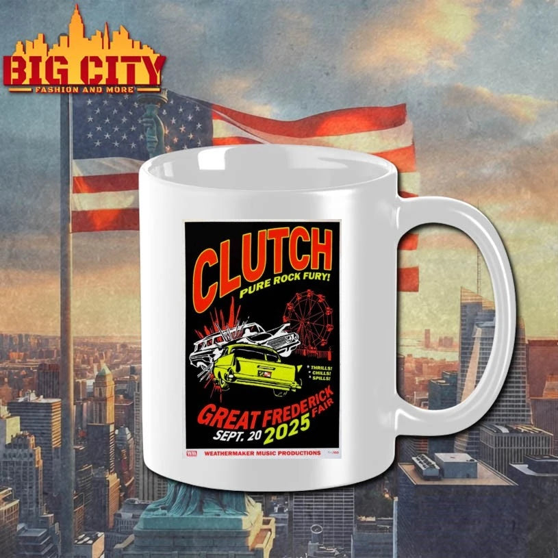 Clutch Great Frederick Fair 2025 Poster shirt