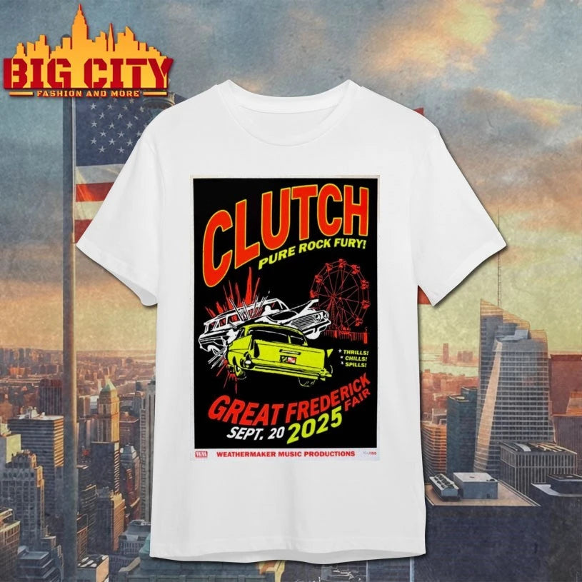 Clutch Great Frederick Fair 2025 Poster shirt