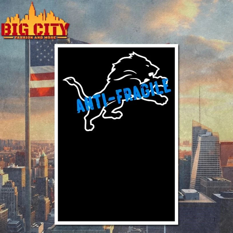 Coach Campbell Detroit Lions Anti-Fragile 2025 Shirt