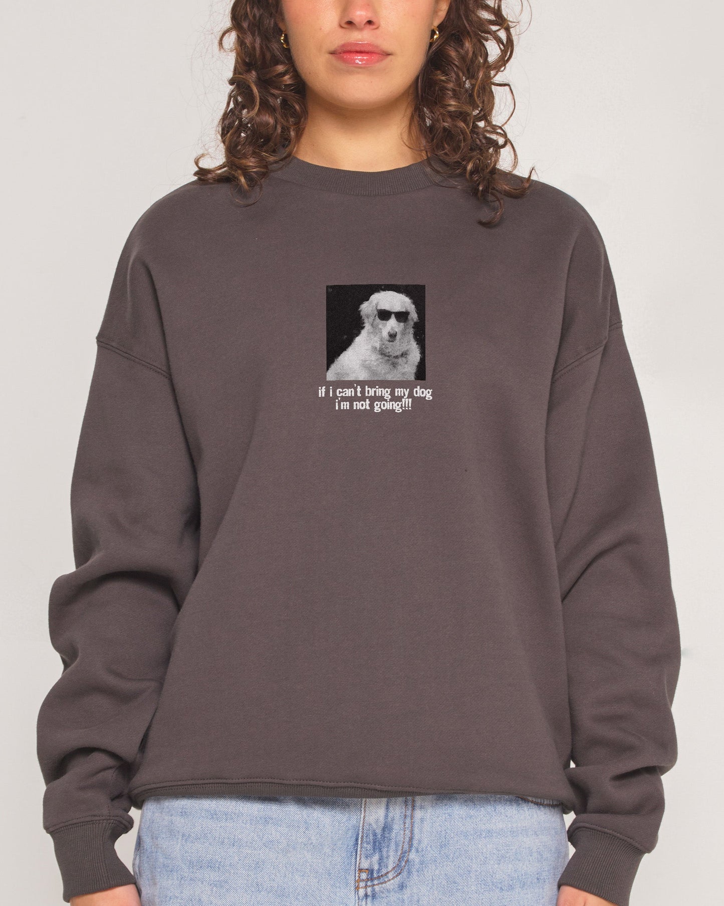 If I Can’t Bring My Dog Sweatshirt