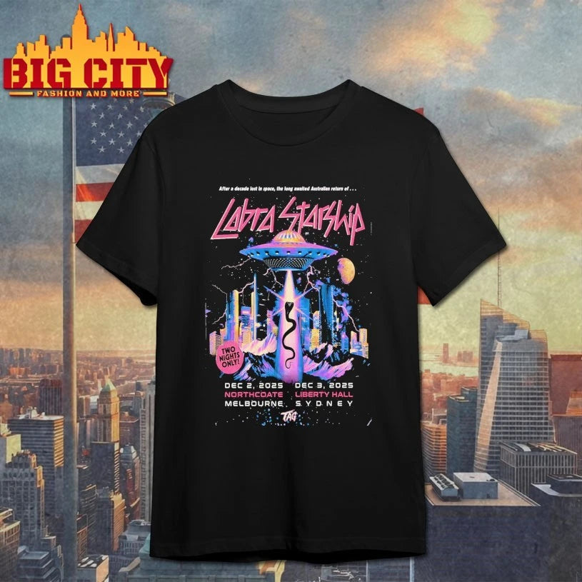 Cobra Starship Northcote Theatre in Northcote Melbourne Dec 2 2025 Poster Shirt