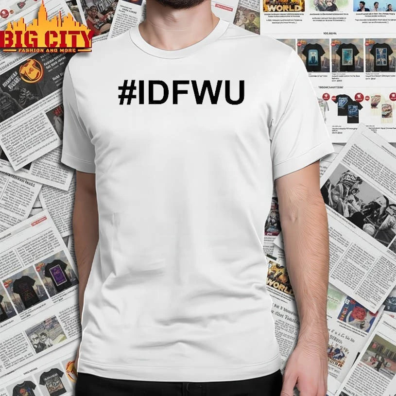 Coco Montrese Wearing #Idfwu shirt