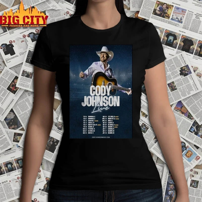 Cody Johnson New Tour 2026 Poster shirt