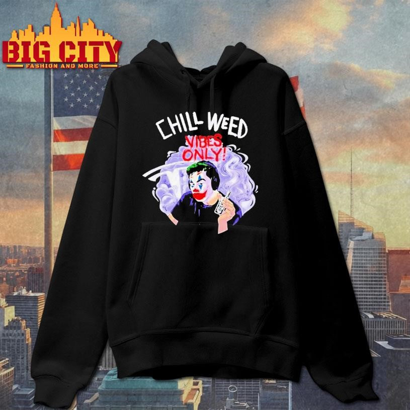 Cold Ones Chill Weed Joker Tesla Shirt