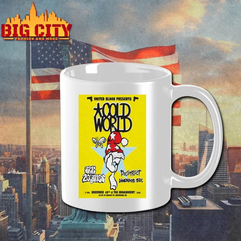 Cold World The Broadberry Richmond Dec 18 2025 Poster shirts