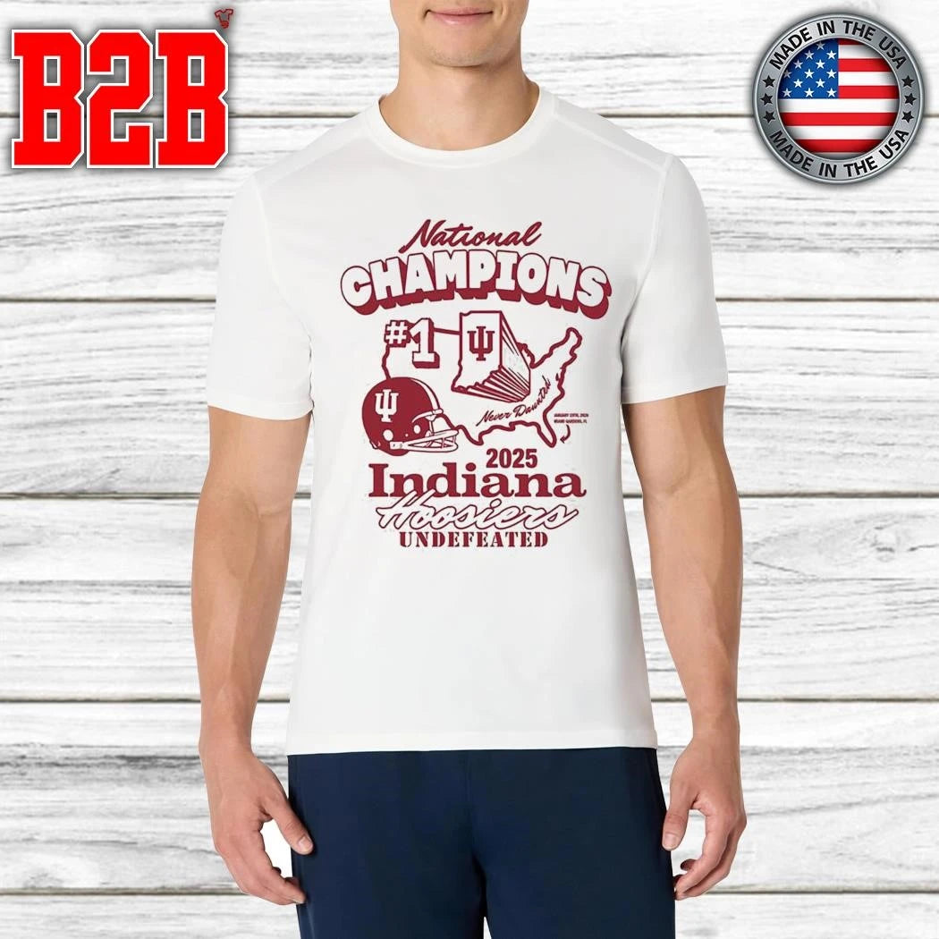 College Football Playoff 2026 Something Inked Indiana National Champions Retro Shirt