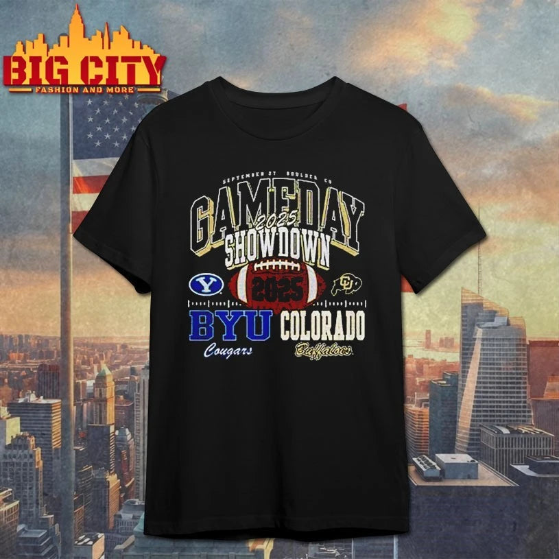 Colorado Buffaloes vs BYU Cougars Showdown 2025 Shirt