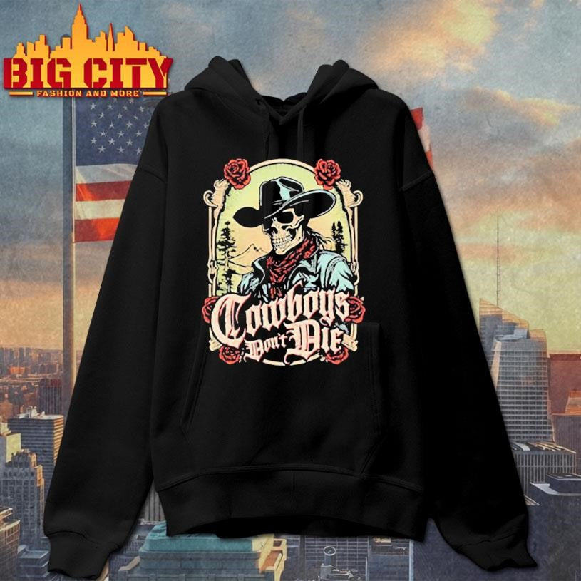 Colt Graves Cowboys Don’t Die Skeleton Shirt