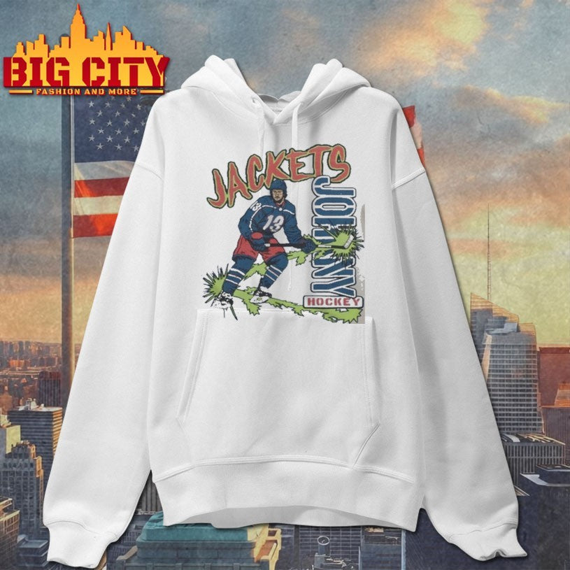 Columbus Blue Jackets Johnny Hockey 13 T Shirt