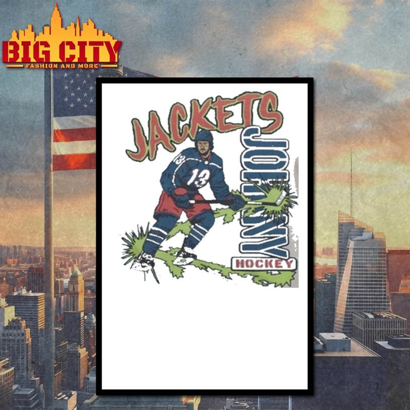 Columbus Blue Jackets Johnny Hockey 13 T Shirt