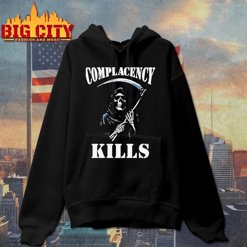 Complacency Kills Grim Reaper Shirt
