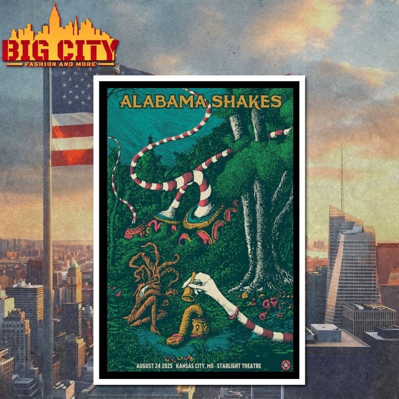 Concert Kansas City, MO 08 24 2025 Alabama Shakes Shirt