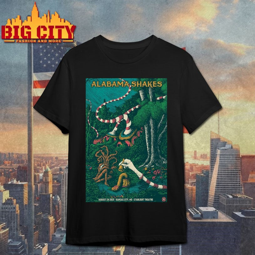 Concert Kansas City, MO 08 24 2025 Alabama Shakes Shirt