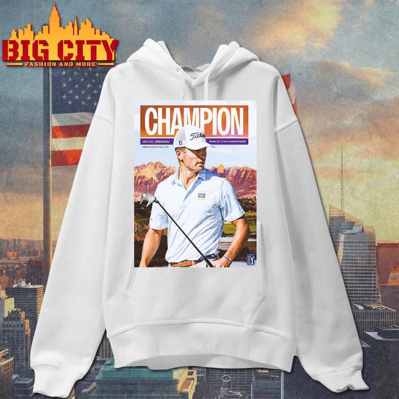 Congrats Michael Brennan To The Champions Bank of Utah Championship PGA Tour 2025 Shirt