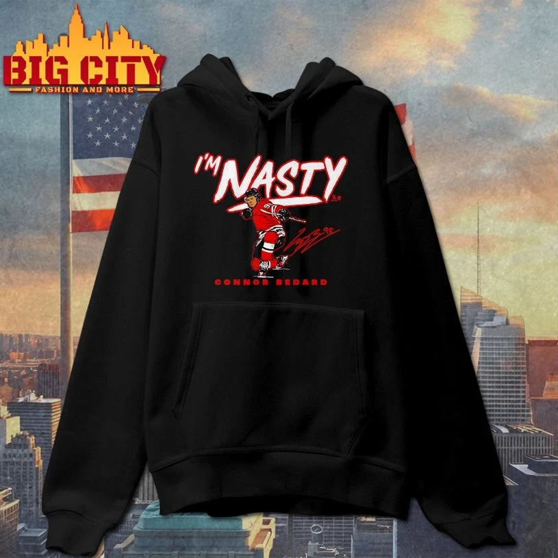 Connor Bedard I’m Nasty signature shirt