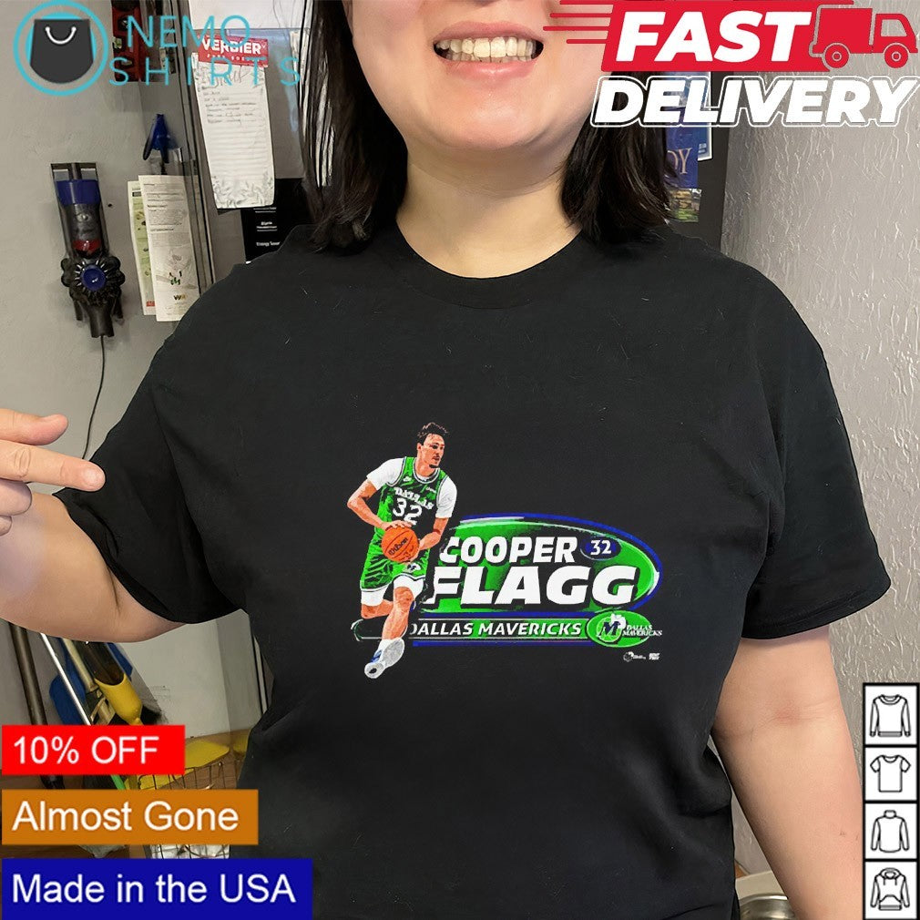 Cooper Flagg Dallas Mavericks ROY shirt