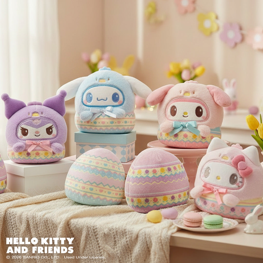 Easter Egg Kuromi 4" Reversible Plushie