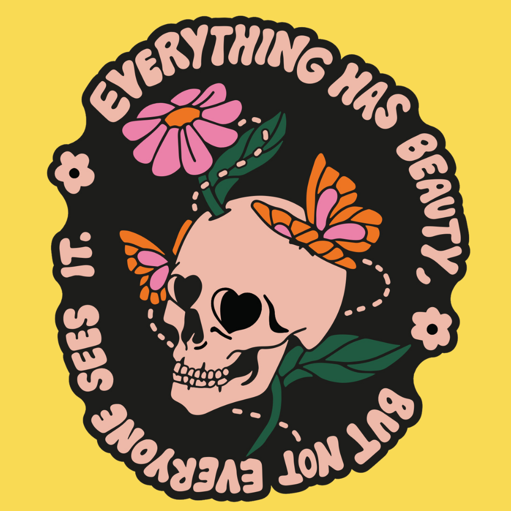 'Everything Has Beauty' Enamel Pin