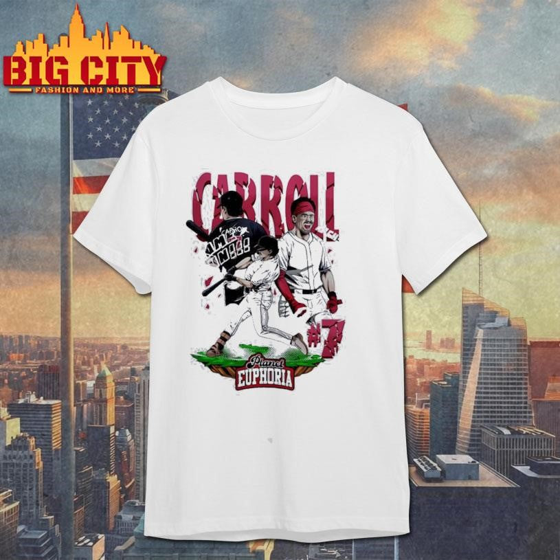 Corbin Carroll Arizona Diamondbacks Hand Drawn Artwork Shirt