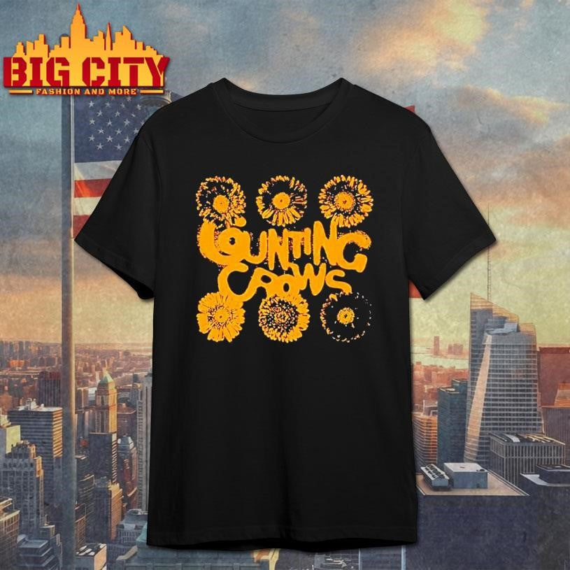 Counting Crows Band 90’s Flower Shirt