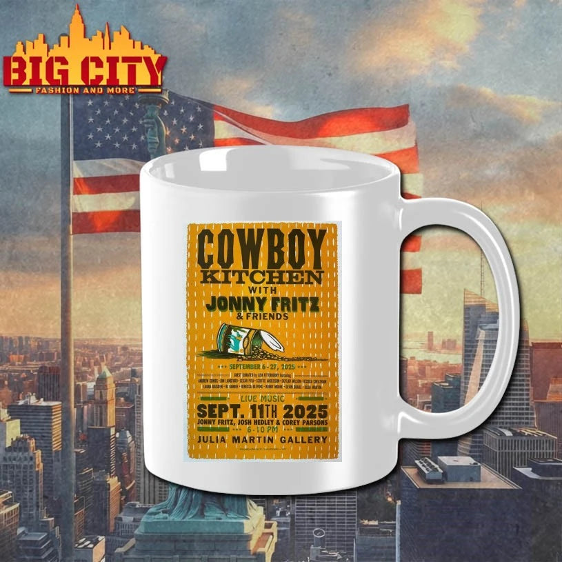 Cowboy Kitchen x Jonny Fritz x Friends Sep 6-27, 2025 Tour Poster Shirt