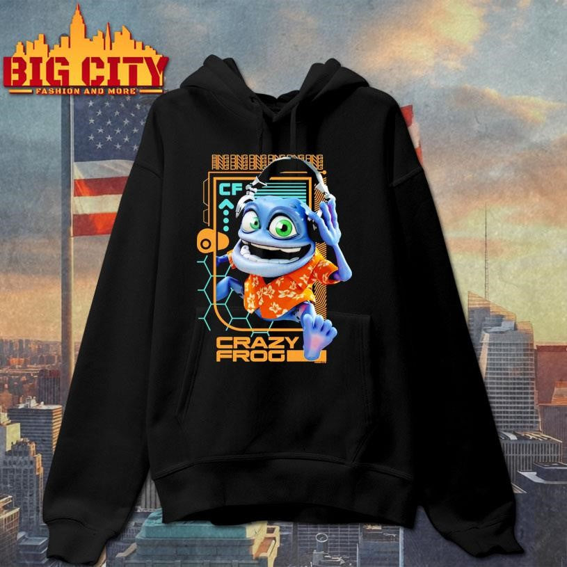 Crazy Frog Headphones On Ring Ding Ding Shirt